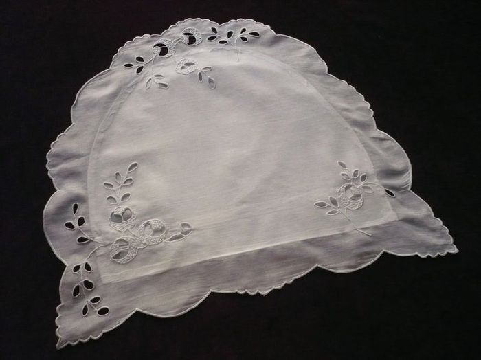 fancy baby  pillow sham with embroidery