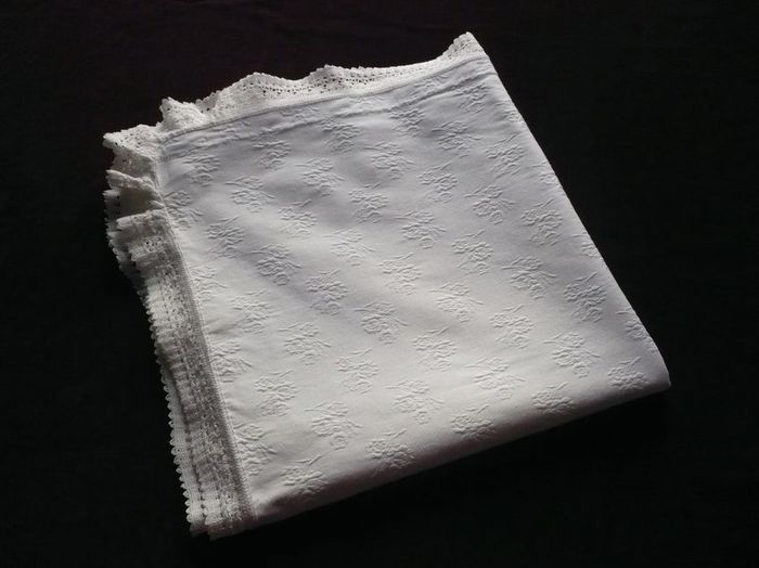 French cotton piquÃ¯Â¿Â½ pillow shams