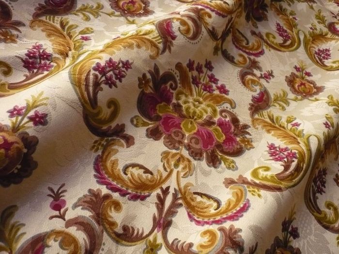 luxury French textiles vintage Urge fabric