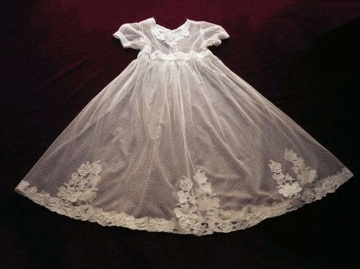vintage young girl's party dress