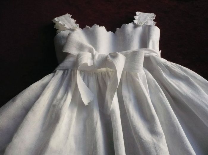 elegant baby clothes pique Christening gown
